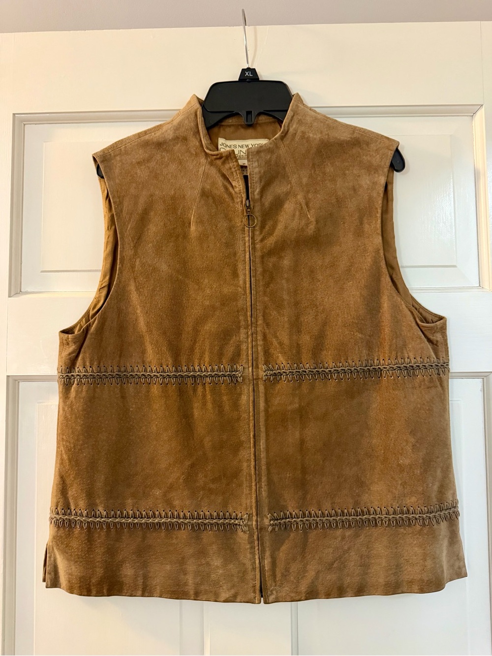 Vintage 1990s Women’s suede vest